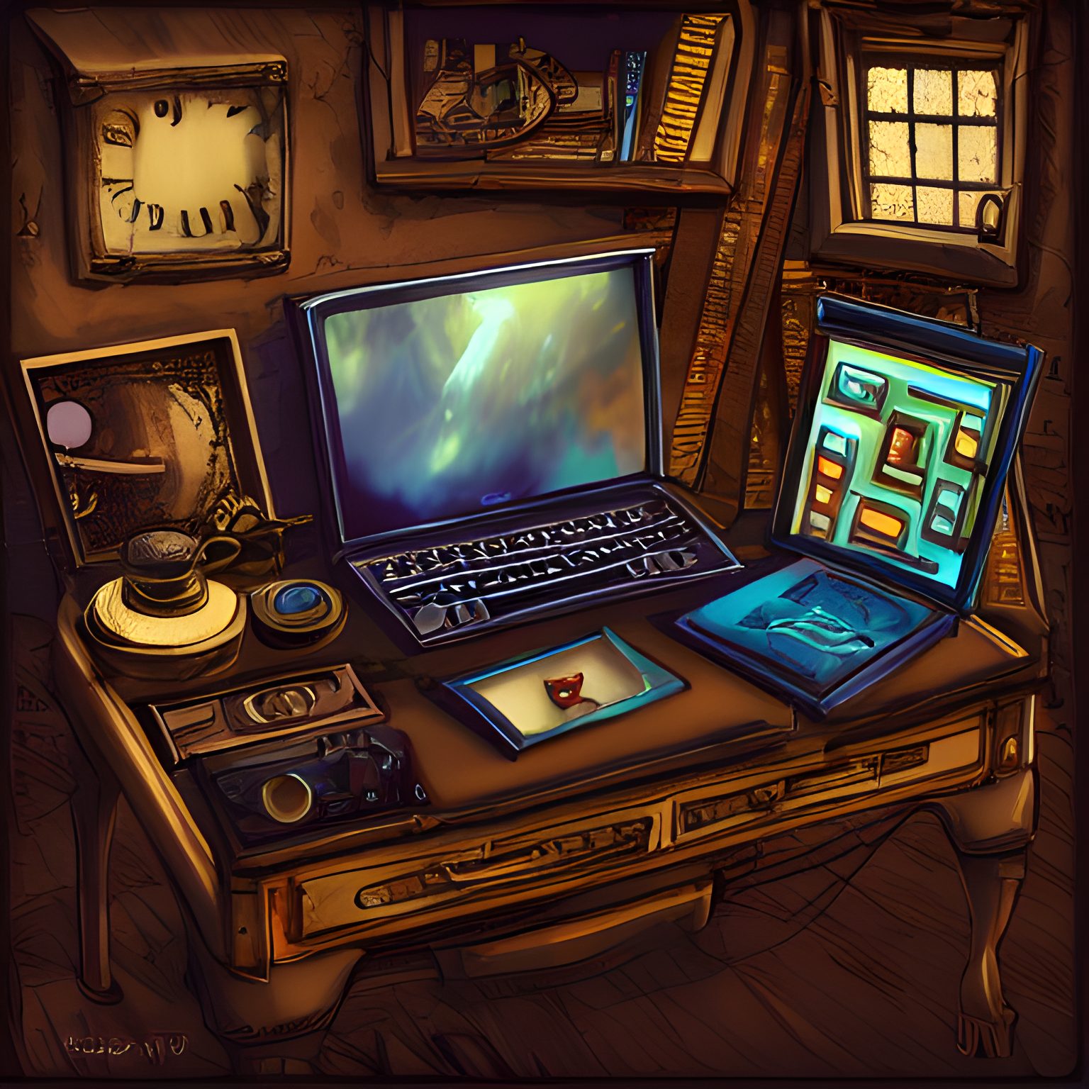 PC in a table geeting